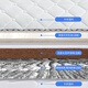 Gongshuo Matratze Spring Matratze 1,8x2m Rollwrap Latex Kokosnuss Brown verdickte 1,5 Einzel- und Doppel unabhängige Feder [Empfohlen] 21 Independent Spring 3e Brown ist hart 1350*1900