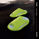 Sous-faisceau 2025 Sports Splippers Men's épais semelles épaisses de style extérieur renforcé et antidérapant et en plein air en extérieur absorbant les chocs et la série coco-coco noire et rouge [doublure intérieure amovible antibactérien] 38-39 [37-38 Foot Foot Shot This]
