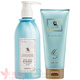 MISS TING Shampooind Revitatin Hair Mask Wash Set Men and Women Contrôle de l'huile Anti-phares Hair sans huile de silicone Ginger Shampooing Bonus Shampooing 400ML