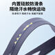 Li Ning sports hairband for men antiperspirant thin headband yoga fitness running hairband for women sweat conduction fitness basketball sweat absorbing belt black [elastic comfortable light and quick drying]