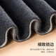 Seven Wolf Scarf Men's Winter Wool Knitted Scarf With Wool Thickened Warm Men's Christmas Birthday Gifts Gifts For Boyfriend Solid Color Big Red