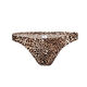 Sexy underwear men's leopard print sexy underwear thong thong bag t pants narrow edge trousers sexy men's thong rosy 3XL