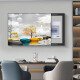 Shunjixiangli modern simple electric meter box decorative painting push-pull-free punch-punch living room multimedia electric box hanging painting switch restaurant mural JD12033 bright future 55*45cm (block 45*35) left push-pull black frame