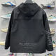 Li Ning windbreaker men's 2023 new Wade winter plus velvet warm water-proof loose hooded three-in-one sports jacket Black AFDT693-1 L