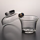 Jinge tea drain glass fair cup tea filter tea filter tea strainer tea brewing artifact creative tea set accessories blue bead tea drain A