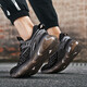 
PatAL VIETON men's shoes 2025 new dad shoes spring and autumn versatile coconut running shoes men's trendy shoes versatile casual sneakers black [four seasons] 898 41