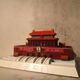 Diana Peking Touristenattraktionen Ornamente Tiananmen Vogel Nest Wasser Würfel Tsinghua Park Monument Architekturmodell Kinderstudie Small Tiananmen-Cartoon Edition Länge 10 cm