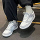 Nike Nike Women's Shoes New Summer Dunk Low Classic Retro Skateboard Shoes Zapatos casuales zapatos deportivos DH9765-001 Blanco Gris 39