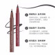 AKF Liquid Eyeliner Pen is not easy to smudge and spreads easily for beginners 02# Mocha Black Brown