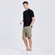 Tanzen mit dem Wolf [Ice Seidenstoff] Sommerkühle, atmungsaktive, vielseitige, glatte und hautfreundliche Gelegenheitsshorts für Männer 701 Khaki 30