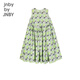 
jnby by JNBY Jiangnan cloth children's clothing sleeveless dress summer cute pattern casual mid-length skirt girls 1N5G12350 088 gray-green combination 110 cm