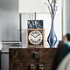 
Hermle Clocks European style modern art light luxury decorative quartz clock bedroom living room Roman table clock QT205-210001