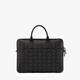 MCM men's business briefcase large KLASSIK VISETOS business trip computer bag light luxury shoulder crossbody black 15 inches
