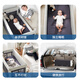 Sweeby Baby Cot Cot Multifunktionales Kinderbett Spleiß großes Bett faltbares mobiles Babybett Ultimate Version 丨 Hängensack + Windel Tisch + Mückennetz + Kokosnusspalme