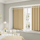 A complete set of futuristic bedroom bay window curtains, blackout and hole-free curtain rods, 2025 new simple rental house small windows, apricot color - with telescopic rod (same day delivery), customized/single opening/color change, consult customer service