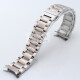 Adecuado para Casio Strap MTP13811370E301LTP1391 Correa de acero de acero de acero para hombres y mujeres Color de acero de acero 20 mm de 20 mm
