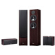 Yamaha NS-F51 series speakers 5.1 home theater TV audio floor-standing living room audio set imported needs to be matched with amplifier walnut color