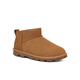 UGG Herbst Herumn Männer und Frauen komfortable einfarbige Grundstiefel Kurzstiefel Fashion Casual Snow Boots 1166732 Che Maroon 39