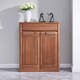 Meubles lumineux armoire à chaussures simples moderne armoire à chaussures en bois massif armoire de partition latérale 2603 armoire à chaussures