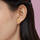 Chow Tai Fook SOINLOVE Fairy Star Moon Fairy Stick Gold Pure Gold Earrings Earrings for Women VR1146