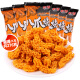 Shengerxiang, Bazhuyao sauce fried meat flavor 46g*6 bags, Internet celebrity Bazhuyao mahjong casual snacks puffed food