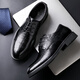 Cartelo British Herren Lederschuhe Geschäfte atmungsaktiv