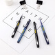 Baoke PC1048 Neutral Wasser Stift extra dicke 1,0 mm Signaturstift große Kapazität Signaturstift angepasst, um PS1920 schwarzes Büro dicker Kopfwasser Stift glatt schwarz neutral Stift 6 zu füllen
