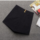 LeCali High Waist Shorts Spring and Summer Hot Pants Women's Leggings Boot Trousers Tight Dance Pants for Outerwear and Versatile A-Line Suit Style High Waist Shorts No Velvet XL 130Jin Jin is equal to 0.5kg