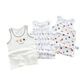Printed cotton house 3-piece children's vest pure cotton baby boy summer thin breathable bottoming shirt Japanese boy cotton top Astroman vest 3-piece 100
