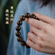 
Dalong [1.2 single lap] Dalong India Laoshan Sandalwood Bracelet Men's Black Meat Sinking Water Super-Legendary Sandalwood Buddhist Beads LC12083