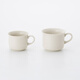 MUJI rice porcelain cup, water cup, coffee cup, home simple, about 330ml 4S