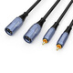 Akihabara (Choseal) Dual Lotus zum Dual Card -Audiokabel 2RCA zu Nong -Verstärker und Busmischer -Verstärker XLR Kupferkernkabel Kabel Rot und Weiß Lotus Kopf an männliche und weibliche Verbindungskabel Doppel -Lotus -zu -Dual -Card -Audiokabel (alte) QS3527 5 Meters