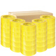 
Transparent tape wholesale box sealing tape tape adhesive paper express packaging tape sealing tape transparent large roll batch 45cm wide 19 thick 12054 rolls transparent white