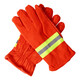 Andatong Fire Fighting Gloves Flame Retardant Gloves 97 Fire Fighting Suit Set Accessories Training Fire Fighting Suit Fire Fighting Protection 97 Fire Fighting Gloves