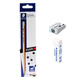 
Shide Building (STAEDTLER) 2B pencil wood color pole with eraser head Daily examination office primary school student pencil with pencil sharpener + eraser 13240NC12