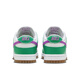 NIKE Nike Dunk Low White and Green Women's Retro Sports and Casual Low Top Shoes FD9922-151 FD9922-151 35.5