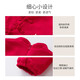 YEEHOO off-season autumn and winter baby clothes for girls, Chinese style fake two-piece velvet dress, New Year red YRLAJ42344A 90cm