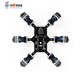 
Little R Six-legged Bionic Robot Spider Raspberry Pi 5 Deep Learning Programming Competition WiFi Video AI Intelligent Vision OpenCV Voice Control 4B Black (Finished Product Shipping) Raspberry Pi 4B8G Development Board