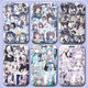 
OUGEMAN (OUGEMAN) Blue Archives Tiantong Alice Saint Garden Mihua Student Campus Card Case Access Control Card Lanyard Women's Key Chain Blue Archives-W15123 Little Bird Tour Hoshino Bus Card Case [Long Lanyard]