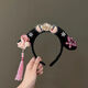 Muyu Palace Princess Hairband Cute Hanfu Tang Suit Princess Hair Accessory Empress Flag Head Baby Headband Children's Hairpin Headband Princess Headband One Pack