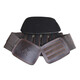 JIAHE D13 medical waist belt, medical fixing belt, steel plate support, leather lumbar vertebrae, waist protection, waist gear, men and women, XL extra-large (suitable for waist circumference 2.9 feet-3.2 feet)
