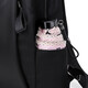 Double Star Rucksack Damen-Wear-Resistant Rucksack Freizeit-Reisetasche Mama-Tasche große Kapazität Wasserresistente Schulbeutel Schwarz (Standardmodell)