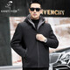 Caniti Mink Inner Inner Capucha PARKA MARTEN FUR MARTEN CROLINA INTELIGACIÓN COMBRACIÓN COMBRADERA CORTURA FURA CASA NEGRO + GRIEN