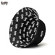 Kenmo (KENMO) double-sided fisherman hat men ins trendy brand hip-hop women versatile sun protection summer sun hat black large size