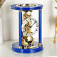 Hermle Uhren Europäische moderne Uhr Wohnzimmer Mechanischer Pendel Tisch Sitzuhr MT002-BL0791
