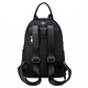 Double Star Rucksack Damen-Wear-Resistant Rucksack Freizeit-Reisetasche Mama-Tasche große Kapazität Wasserresistente Schulbeutel Schwarz (Standardmodell)