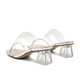 BELLE HEHE VERHALTUNG DICK FEHR FLIP-FLOPS FÜR Women transparente Gurtschuhe A9B1DBT4 Silber 36