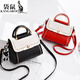 Kangaroo Luxury Bag Sac pour femme Brand d'épaule Sac à bandoulière 520 Cadeau d'anniversaire de la Saint-Valentin pour femme et petite amie Hardware-White Cover Black