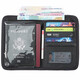 
Passport bag RFID anti-theft and anti-scanning overseas travel document bag men and women air tickets inclusions visa storage bag business card bag water splash travel supplies black