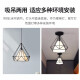 HDled chandelier restaurant lighting modern minimalist creative restaurant loft bar table iron single head chandelier simple style